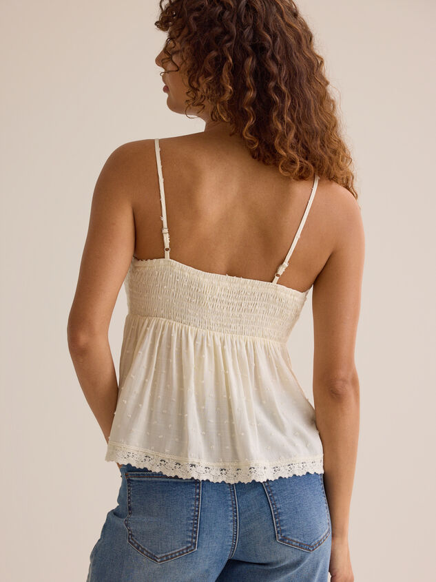 Parker Lace Trim Cami Detail 5 - AS Kids