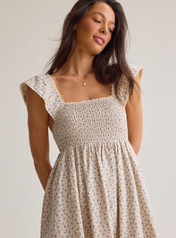 Emmy Floral Mama Dress Detail 3 - AS Kids