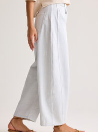 Maren Striped Barrel Pant Detail 4 - AS Kids