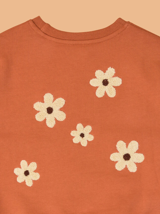 Wild Child Graphic Sweatshirt Detail 7 - AS Kids