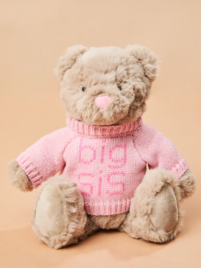 Big Sis Teddy Bear by Mud Pie - ALTAR'D STATE KIDS