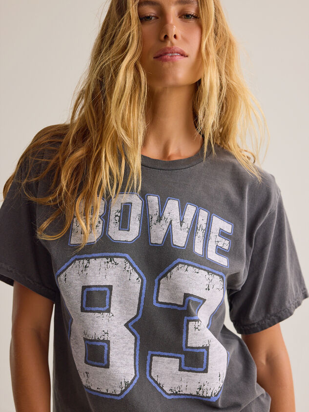 David Bowie Graphic Tee Detail 2 - AS Kids