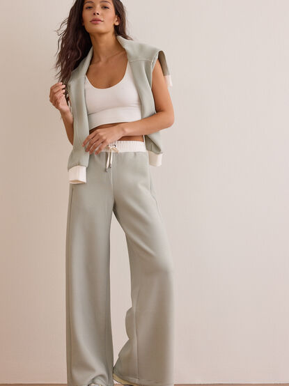 Supersoft Striped Wide Leg Pant - AS Kids