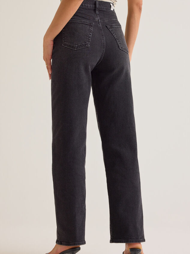 Carlin High Rise Straight Leg Jean Detail 5 - AS Kids