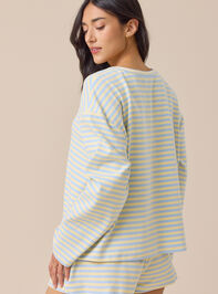 Briley Stripe Crewneck Detail 5 - ALTAR'D STATE KIDS