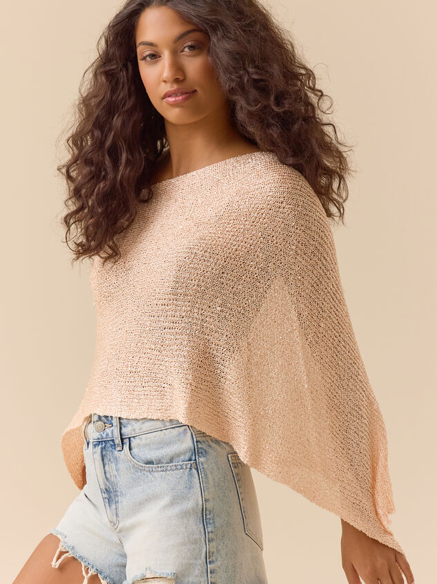 Edith Sequin Poncho Detail 3 - ALTAR'D STATE KIDS