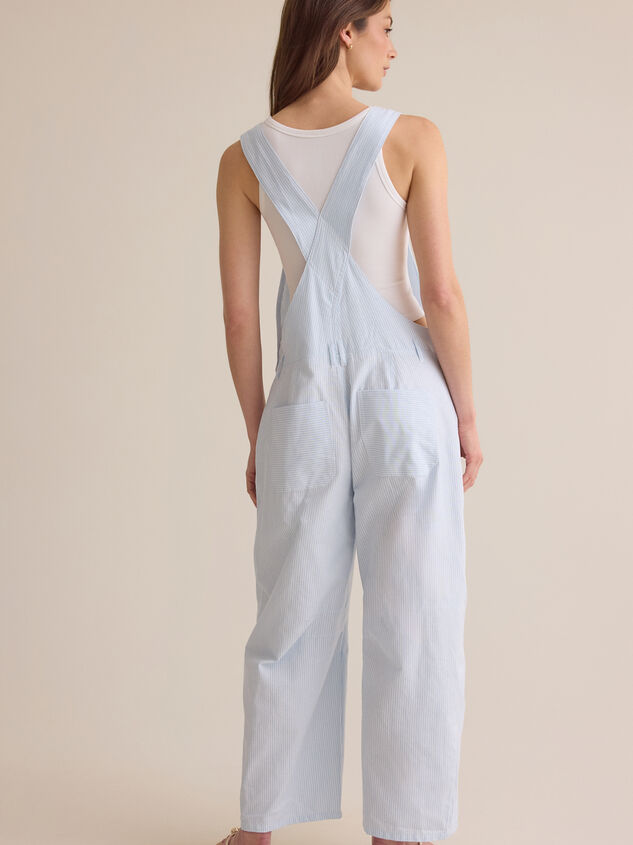 Sawyer Striped Barrel Overalls Detail 6 - ALTAR'D STATE KIDS