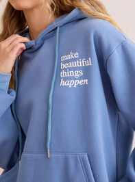 Make Beautiful Things Happen Hoodie Detail 4 - AS Kids