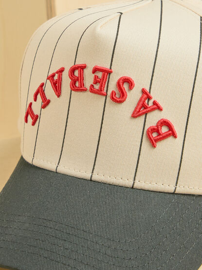 Baseball Striped Trucker Hat - ALTAR'D STATE KIDS