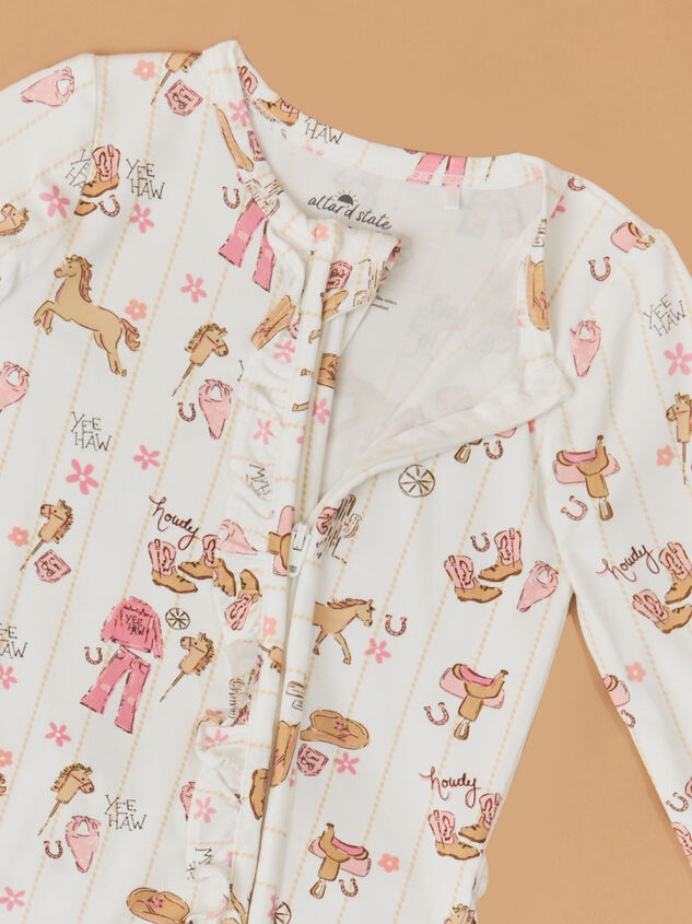 Pink Cowgirl Footie Detail 4 - ALTAR'D STATE KIDS