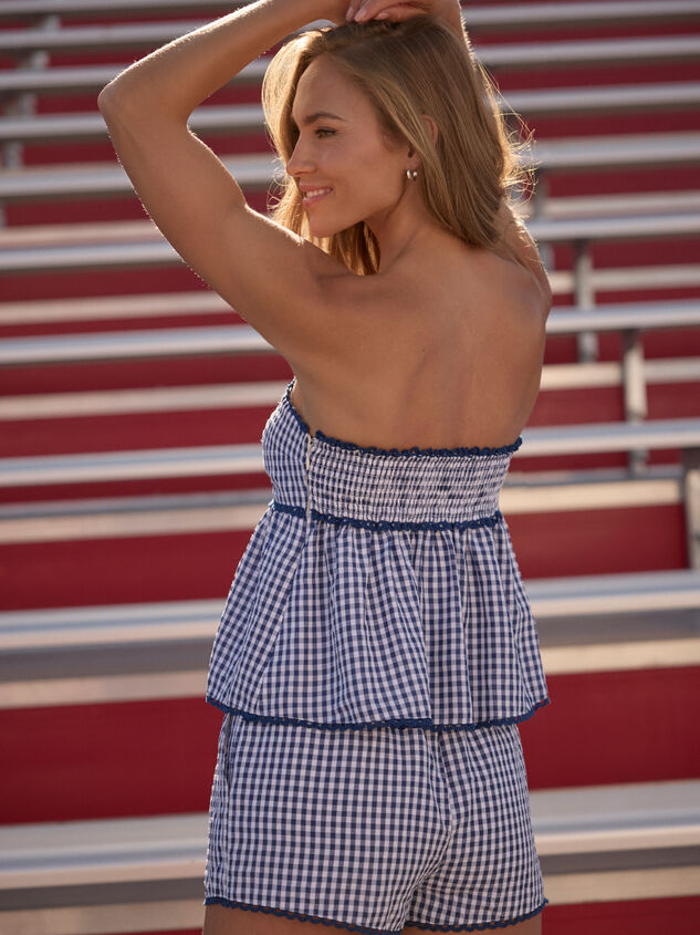 Sharpay Gingham Short Detail 3 - AS Kids