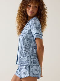 Haley Bandana Lounge Top Detail 5 - AS Kids