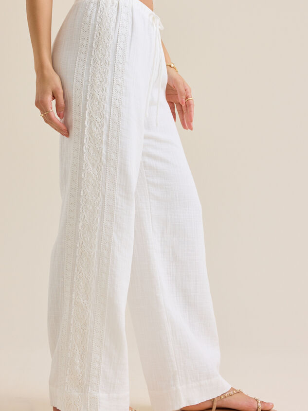 Georgia Lace Gauze Pants Detail 5 - ALTAR'D STATE KIDS