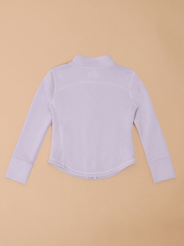 Maggie Athletic Full Zip Jacket Detail 3 - ALTAR'D STATE KIDS