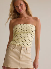 Briella Polka Dot Tube Top Detail 2 - ALTAR'D STATE KIDS