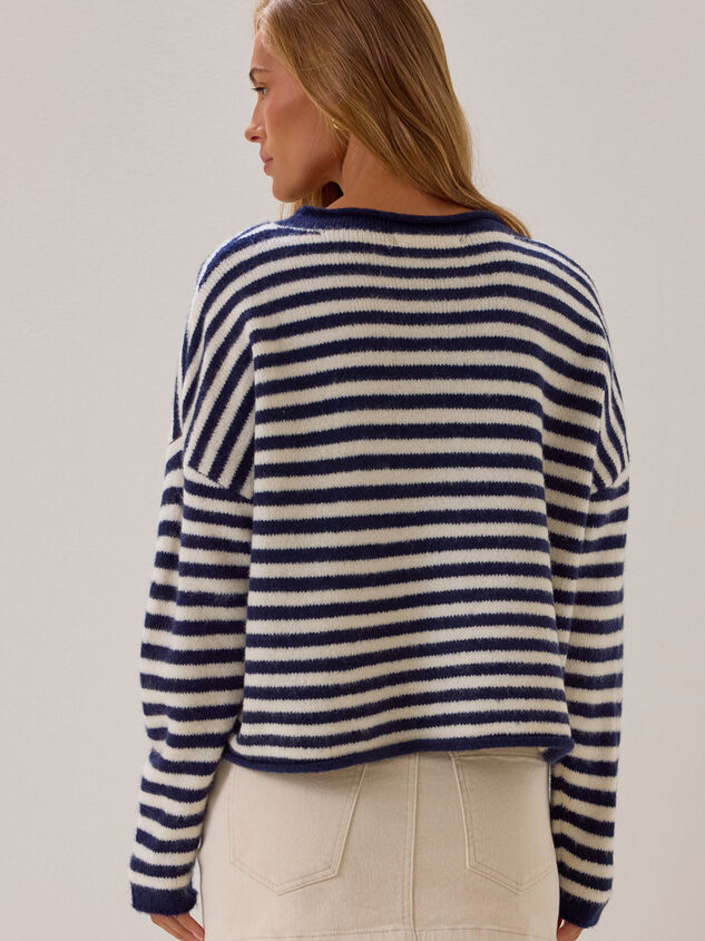 Madeline Striped Cardigan Detail 5 - AS Kids