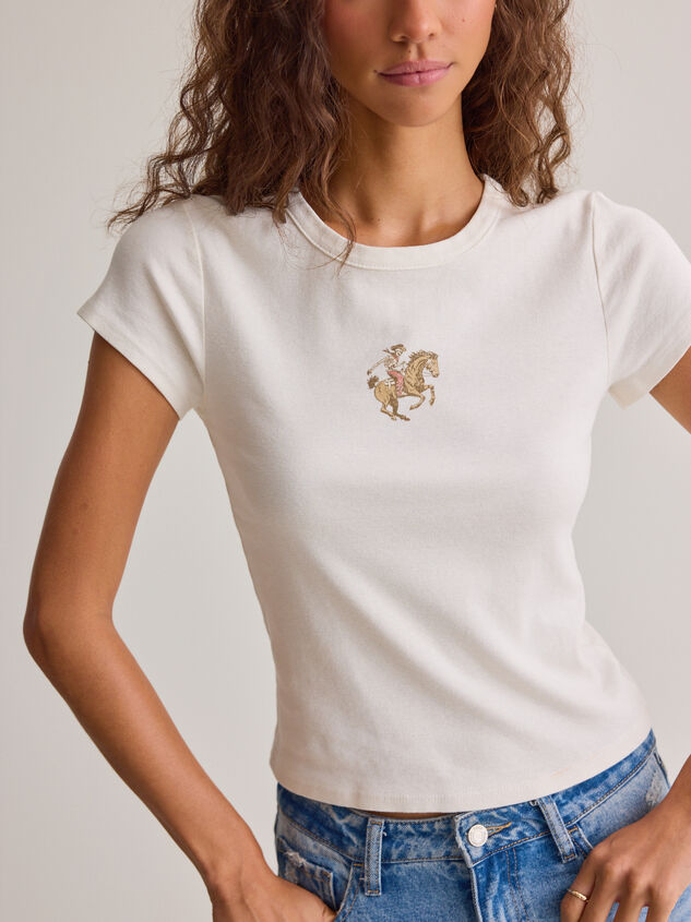 Ride or Die Baby Tee Detail 2 - AS Kids