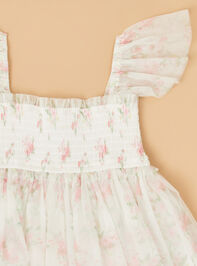 Floral Lucy Tulle Dress Detail 2 - ALTAR'D STATE KIDS