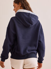Recovery Floral Patchwork Hoodie Detail 4 - AS Kids