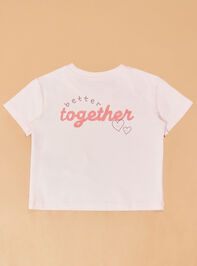 Big Sis "Better Together" Tee Detail 2 - ALTAR'D STATE KIDS