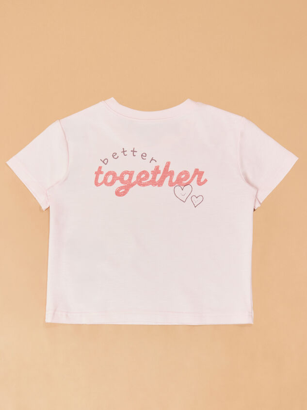 Big Sis "Better Together" Tee Detail 2 - ALTAR'D STATE KIDS