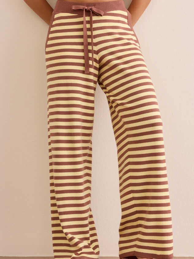 Flow Stripe Wide Leg Pant Detail 3 - AS Kids