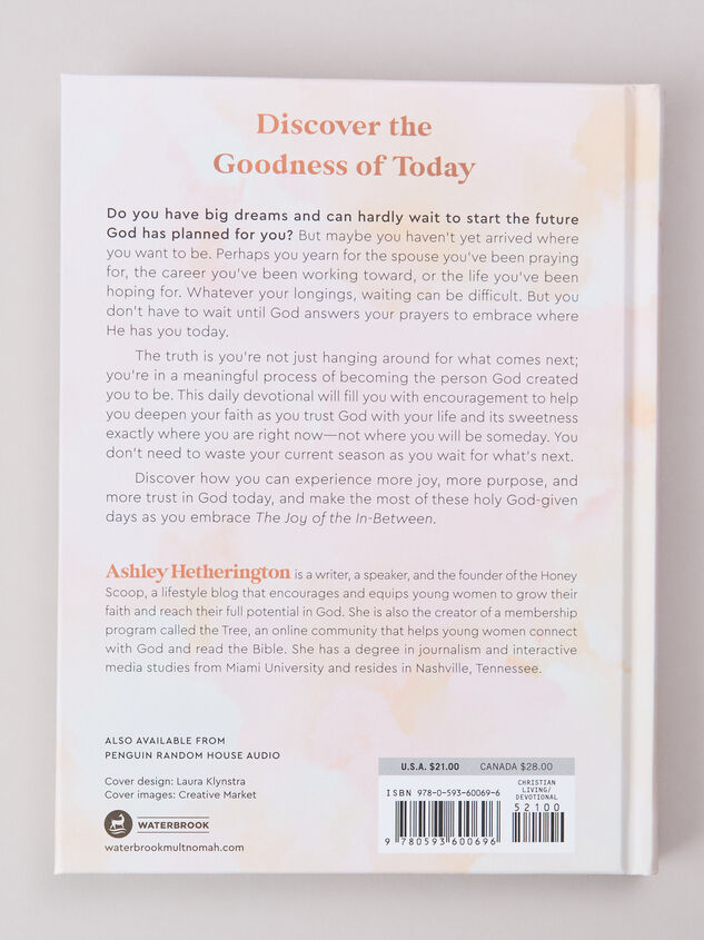 The Joy Of The In-Between Devotional Detail 3 - ALTAR'D STATE KIDS