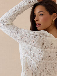 Ottiline Pointelle Button Up Top Detail 7 - AS Kids