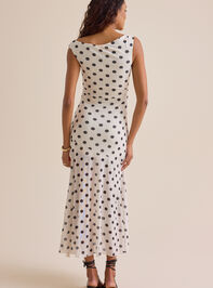Regan Polka Dot Maxi Dress Detail 5 - ALTAR'D STATE KIDS
