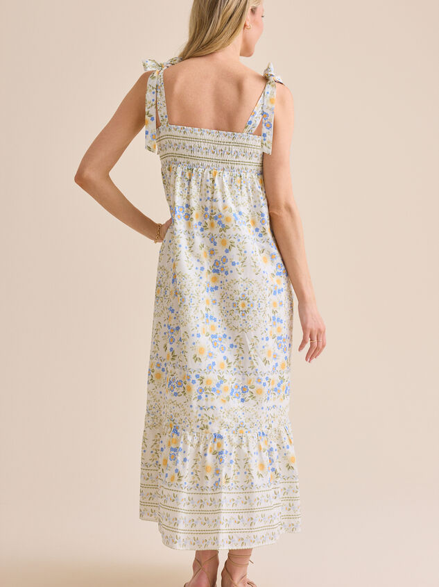 Elara Floral Maxi Dress Detail 4 - ALTAR'D STATE KIDS