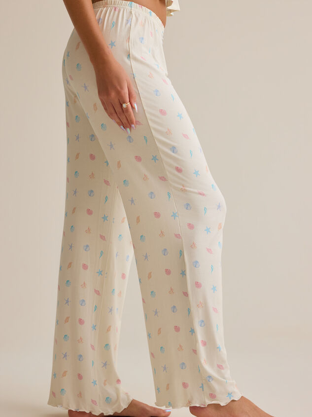 Lillianna Seashell Lounge Bottoms Detail 5 - AS Kids
