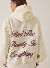 Find The Beauty in Everything Hoodie Detail 3 - AS Kids