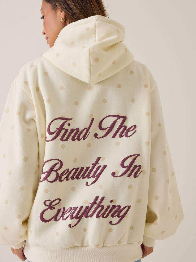 Find The Beauty in Everything Hoodie Detail 3 - AS Kids