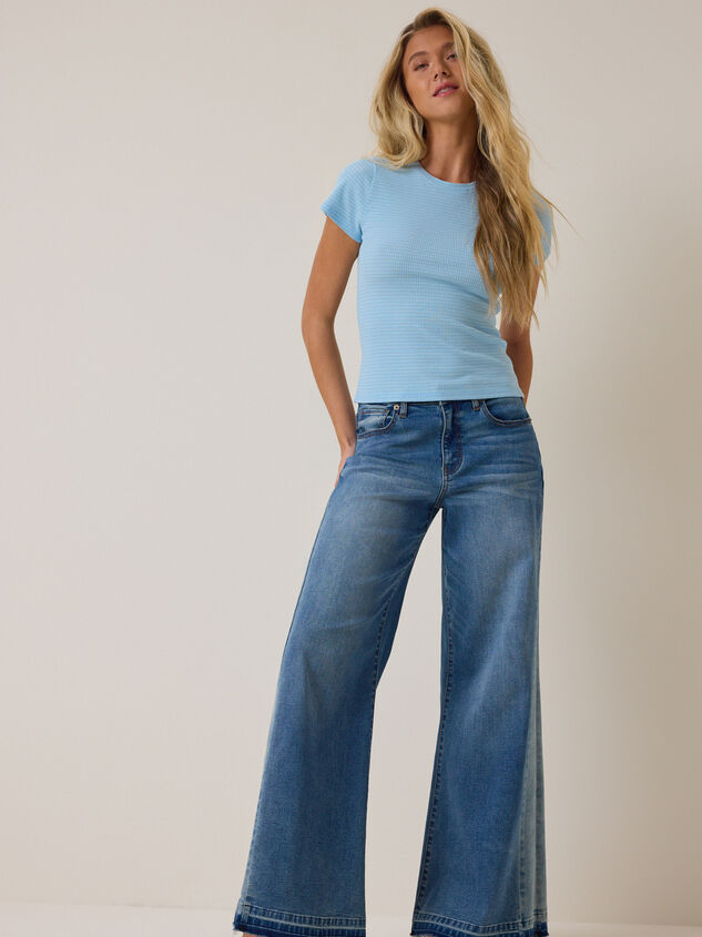 Campbell Stripe Crop Tee - ALTAR'D STATE KIDS