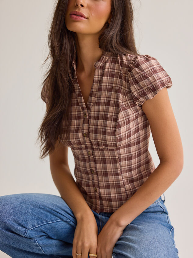 Ila Button Up Top Detail 2 - AS Kids