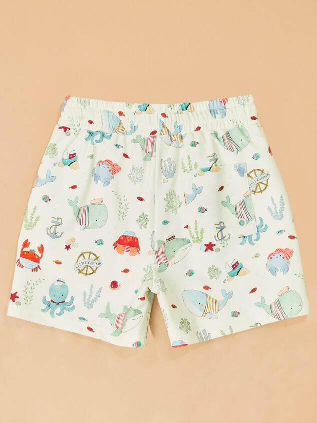 Sailor Sea Board Swim Short Detail 4 - ALTAR'D STATE KIDS