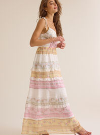 Adalea Floral Maxi Dress Detail 6 - ALTAR'D STATE KIDS