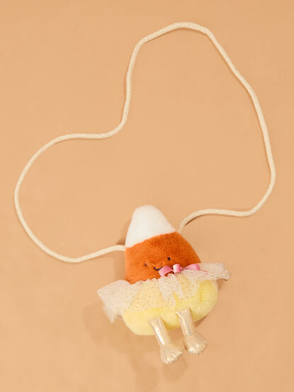 Candy Corn Plushie Purse - AS Kids
