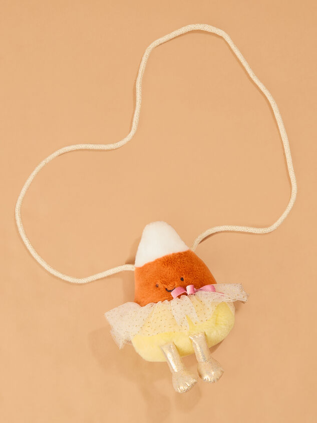 Candy Corn Plushie Purse Detail 2 - AS Kids