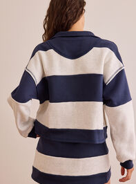Overtime Striped Pullover Detail 4 - AS Kids
