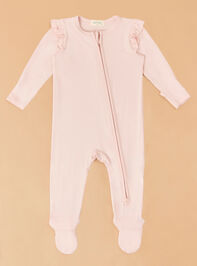 Lotus Ruffle Footie - ALTAR'D STATE KIDS