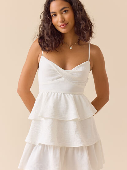 Emely Sleeveless Tie Back Dress - ALTAR'D STATE KIDS