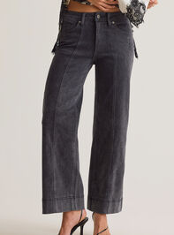 Shayna High Rise Crop Jean Detail 2 - AS Kids