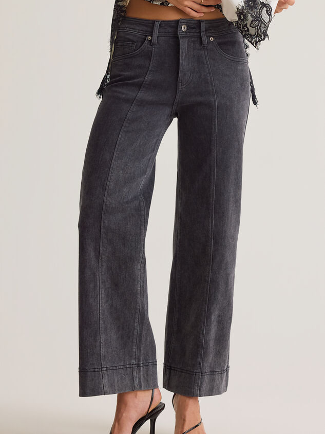 Shayna High Rise Crop Jean Detail 2 - AS Kids