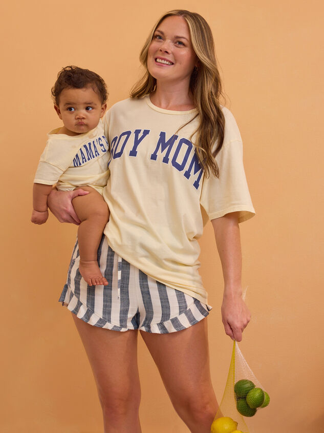Boy Mom Graphic Tee Detail 7 - AS Kids