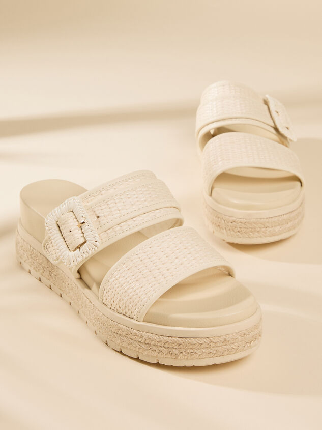 Raya Rafia Platform Sandals - AS Kids