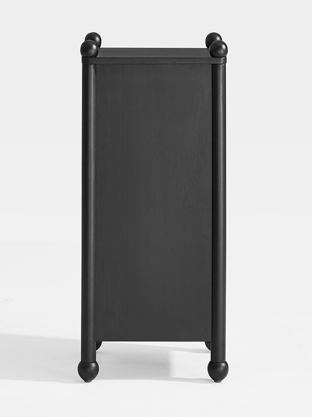 Mariposa Narrow Wood Nightstand Detail 4 - AS Kids