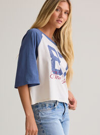New York 87 Raglan Tee Detail 4 - AS Kids
