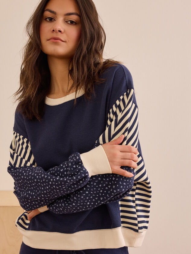 Patchwork Floral Sweatshirt - ALTAR'D STATE KIDS