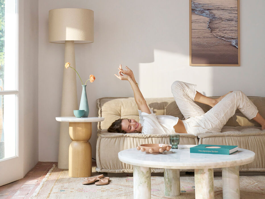 Elsie Boucle Floor Lamp - ALTAR'D STATE KIDS - 